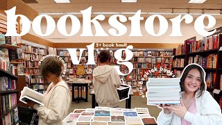 bookstore vlog ☕️✨ book shopping at barnes & noble + book haul! *books my subscribers recommended*