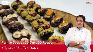 How to make Stuffed Dates at home |Stuffed Dates Recipe| Homemade recipe | स्टफ्ड खजूर | Royal Dates