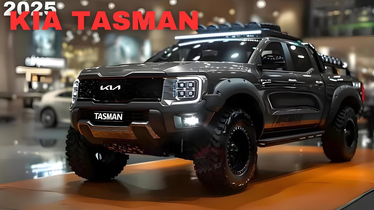 2025 Kia Tasman Pickup Revealed! A Game-Changer In The Pickup Truck ...