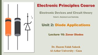 Electronics u2l16 Zener Diodes ما هو دايود زينر وما هي خصائصه