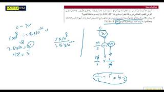 كيمياء 2, الضوء وطاقة الكم (1), الطبيعة الموجية للضوء وحل مسائل