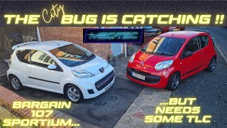 BARGAIN Peugeot 107 Sportium City bug, with some ISSUES... LETS FIX IT !!