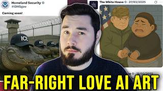 Why Far-Right Conservatives LOVE AI Art and AI Slop