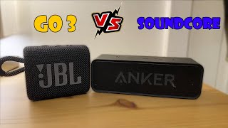 JBL GO 3 VS Anker SoundCore - Sound Test