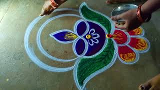 Karthigai deepam  special2024 🌻easy newyear villaku rangoli  kolam🌻diya muggulu designs🌻Amazing r