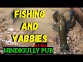 Fishing and Yabbies at the Nindigully Pub