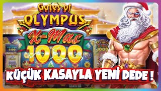 YENİ SLOT OYUNU GATES OF OLYMPUS XMAS 1000  | KÜÇÜK KASAYLA YENİ DEDE #slotoyunları #casino #slots