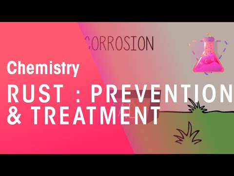 Which method is used to prevent rusting?