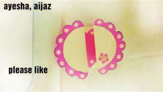 Quick cards make easy/Eid cards making ideas easy 2019/ayesha,aijaz/greeting cards