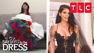 Kleinfeld’s Most Colorful Dresses | Say Yes to the Dress | TLC