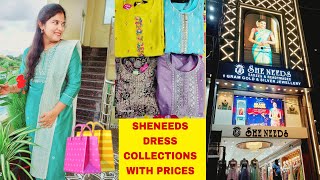 Newly opened sheneeds store in SUCHITRA SHENEEDS Dress Collections With Prices #sheneeds #suchitra