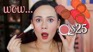 DANESSA MYRICKS BLURRING BALM POWDER FLUSHED BLUSH!