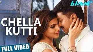Chella Kutti Official Video Song 1080P HD | Theri | Vijay, Samantha | Atlee | G V Prakash Kumar