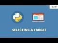 Python Network Programming 14 - Selecting a Target ( Socket Programming )