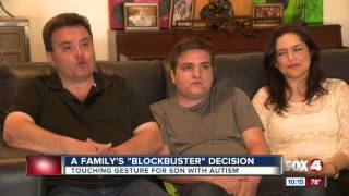 Viral:Family builds Blockbuster for autistic son