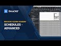 BricsCAD V22 BIM Academy 17 - Schedules Advanced