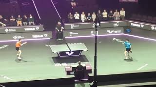 Énorme point entre Kao Cheng-Jui (N°22 mondial) et Oh Junsung (N°18 mondial) au WTT de Montpellier