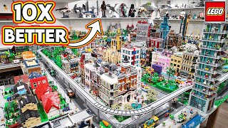 LEGO Shelves 10x BETTER! Huge Castle Prep & Room Update