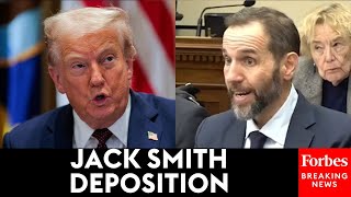 FULL DEPOSITION VIDEO: Jack Smith Deposition Released In Full By House Judiciary Committee