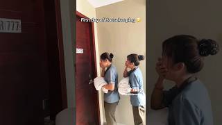 House Sleeping?😅😅 #madproduction #funny #funnyvideo #comedy #housekeeping #hotel #crazy #funny