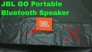 ✅  How To Use JBL GO Portable Bluetooth Speaker Review