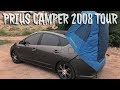 Prius Camper Tour v1.0 CHEAP AND EASY!!  🚙⛺️😍