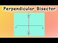 Perpendicular Bisector of a Line Segment | Math | Letstute