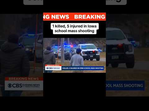 1 Killed, 5 Injured In Iowa School Shooting #shorts - YouTube