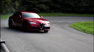 Alfa Romeo Giulia  Quadrifoglio DRIFTING HARD PURE CAR SOUND