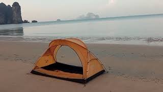 4/12 절벽 옆에서 캠핑 Camping beside the cliff