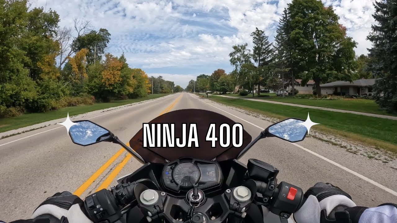 I Enjoy Riding My Ninja 400 Youtube