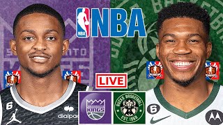 Sacramento Kings vs Milwaukee Bucks | NBA Live Scoreboard 2022 | Jimby Sports