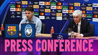 MD8 Barcellona-Atalanta | La conferenza stampa di Gasperini e Djimsiti | UCL League Phase 24/25