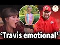 Travis Kelce getting emotional talking about the kids & Taylor Swift on New Podcast