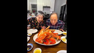 Surprised Mom with King Crab Dinner (FULL VERSION)