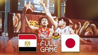 Egypt v Japan | Full Basketball Game | FIBA U19 Basketball World Cup 2023