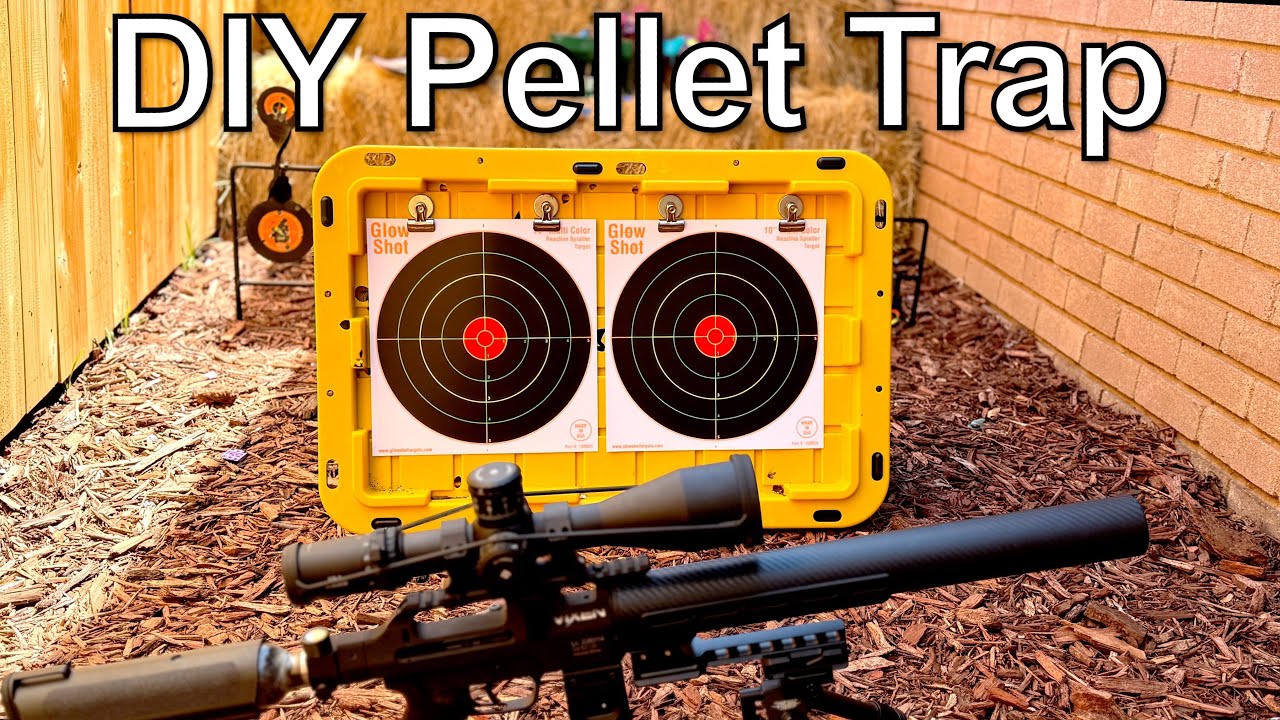 Diy Pellet Gun Trap Youtube
