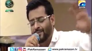Bhar do jholi meri ya Mohammad ﷺ  by Dr Aamir Liaquat 🤴🏾| Pak Ramzan 🕌❤️ | goosebumps 🥶