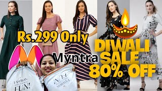 Myntra Shopping haul 2020 ⚡ Huge Diwali Sale Haul 2020 ⚡ Huge Myntra  Haul 2020 ⚡ LongDress Haul