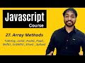 Array Methods In Javascript | Javascript Tutorial In Hindi #27