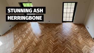 Ash Herringbone Floor Installation | Start to Finish Tutorial + Pro Tips for a Stunning Parquet.