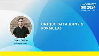 AcuCONNECT 2024: Day 2 - Unique Data Joins & Formulas