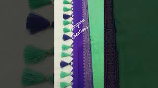 latest Saree tassels design #sareekuchulu #sareetassels #latestkuchu #latesttassels #shorts #viral