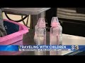 TSA holds demo at PHL on traveling with small children