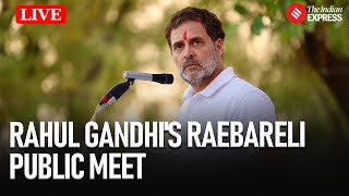 Rahul Gandhi Live: Rahul Gandhi unveils Statue of Rana Beni Madhav Singh in Raebareli| Congress LIVE