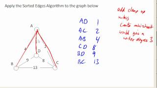 Sorted Edges Example 1