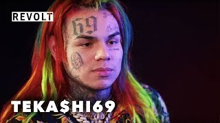 6ix9ine Explains His Two Failed Dives Off Stage.