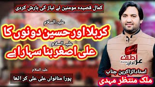 Karbala Or Hussain Dono ka || New Qasida 2022 || Zakir Malik Muntazir Mehdi || Atif Azadari Network™