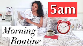 5AM POSITIVE MORNING ROUTINE OF A FULL TIME WORKING SINGLE MUM | LAYONIE JAE