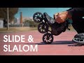 SLIDE AND SLALOM TRICK WITH INLINE SKATES // One Trick By Pablo Soler